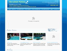 Tablet Screenshot of concretepoolsbrisbane.com.au